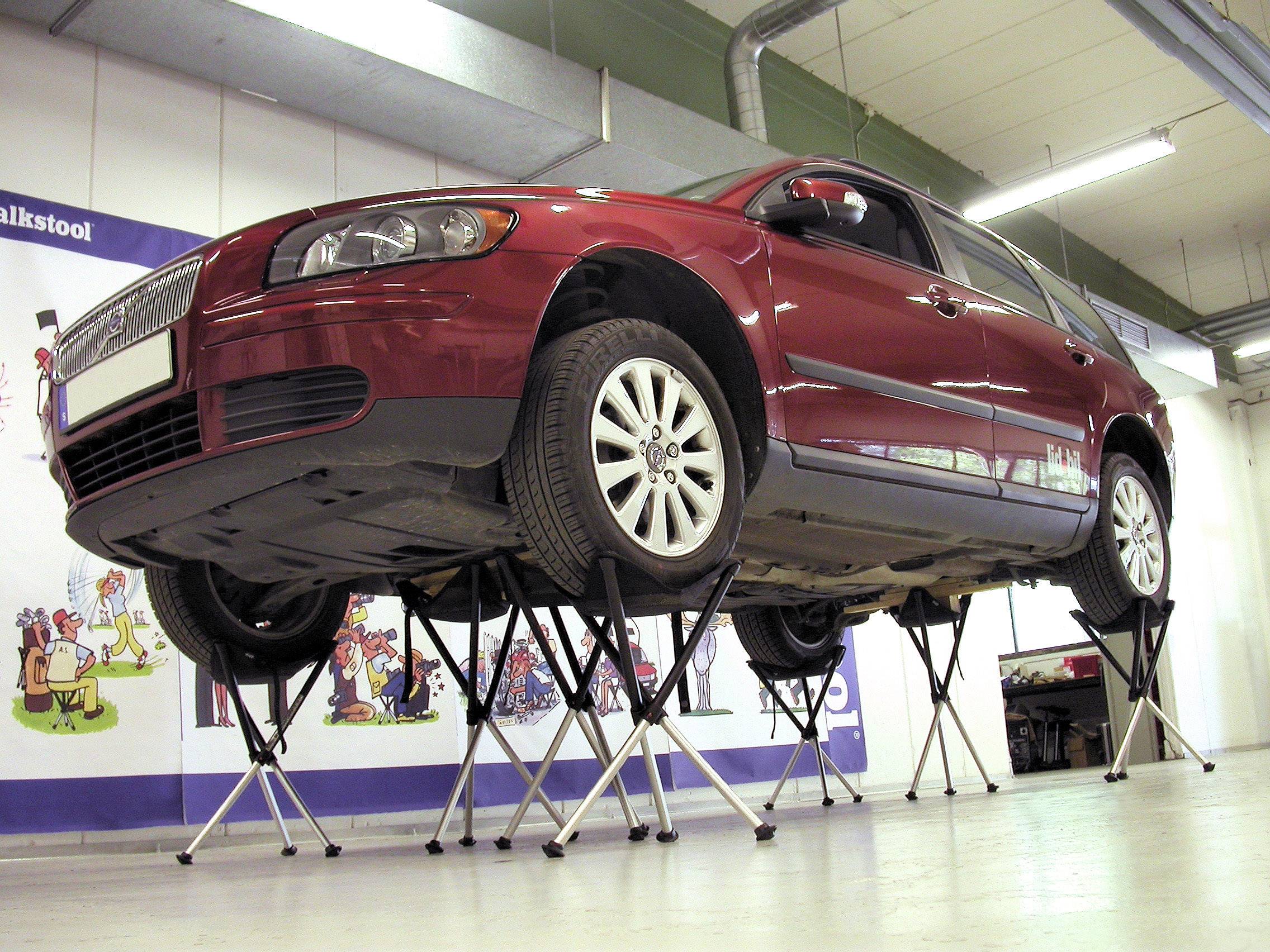 Walkstool Comfort XXXL Klapphocker Schwarz, Silber 63549 Belastbarkeit (Gewicht) (max.) 250kg