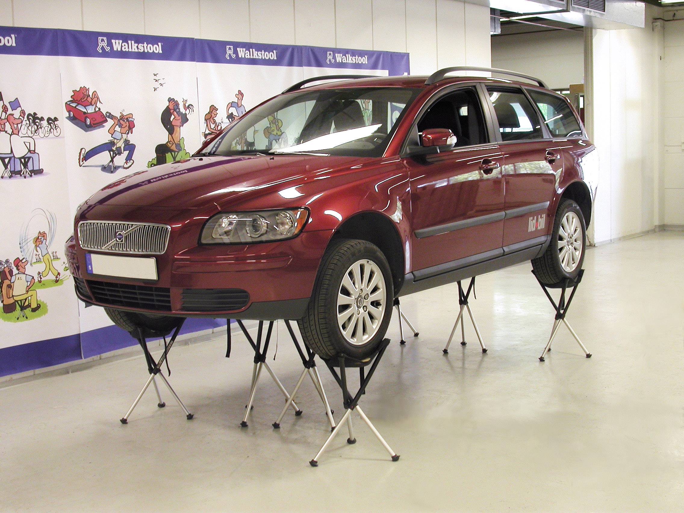 Walkstool Comfort XXXL Klapphocker Schwarz, Silber 63549 Belastbarkeit (Gewicht) (max.) 250kg