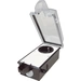 InterBär 9015-002.81 Aufputz-Steckdose abschließbar Schwarz, Transparent InterBär 9015-002.81 Aufputz-Steckdose abschließbar Schwarz, Transparent