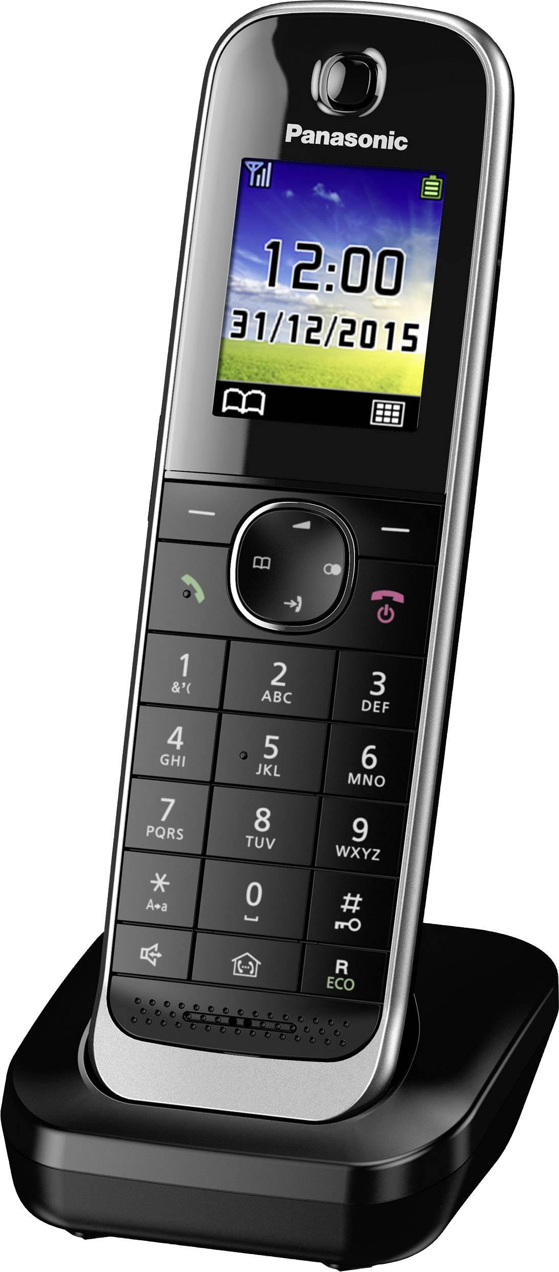 Panasonic KX-TGJ310GB Schnurloses Telefon analog Babyphone, Freisprechen