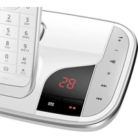 Panasonic KX-TGJ322GW Schnurloses Telefon analog Anrufbeantworter, Freisprechen, Headsetanschluss Weiß Panasonic KX-TGJ322GW Schnurloses Telefon analog Anrufbeantworter, Freisprechen, Headsetanschluss Weiß