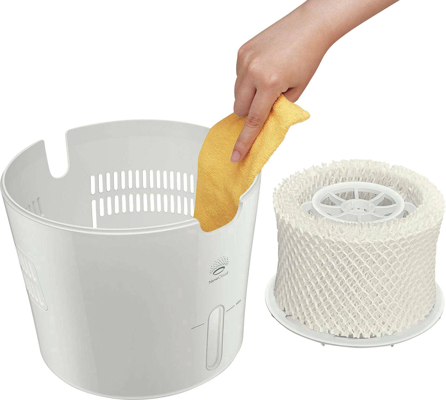 Philips HU4801/01 Luftbefeuchter 1 St. Weiß, Hellgrün