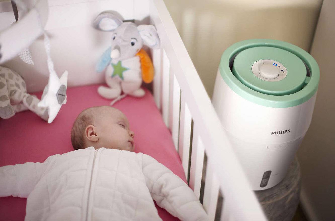 Philips HU4801/01 Luftbefeuchter 1 St. Weiß, Hellgrün