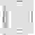 Karea Aus-/Wechselschalter, VDE Zertifiziert, Unterputz mit Steckklemme, in weiß