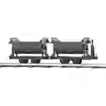 Busch Feldbahn 12216 H0f Zwei Kipploren O&K Busch Feldbahn 12216 H0f Zwei Kipploren O&K