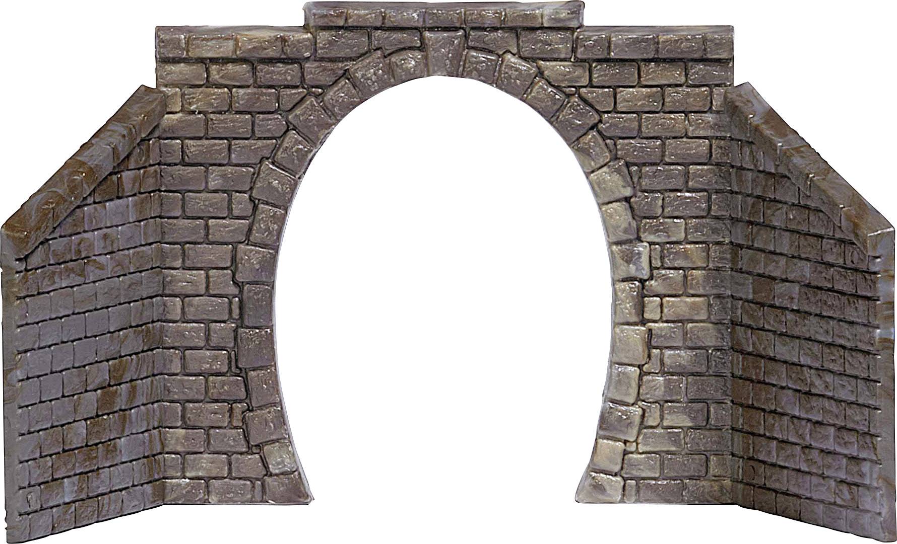 Busch 8197 N Tunnel-Portal 1gleisig Fertigmodell