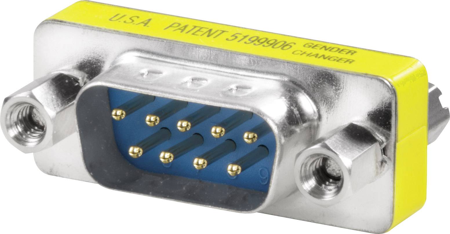 FrontCom® Gender-Changer D-Sub 9 polig, Buchse/ Stecker IE-FCI-D9-FM Weidmüller Inhalt: 1 St.