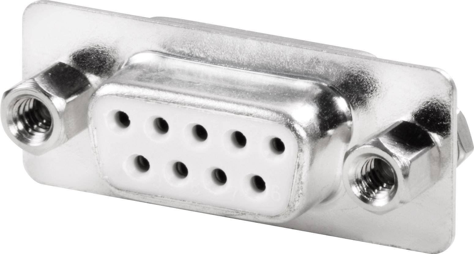 FrontCom® Einsatz D-Sub 9 polig, Buchse/ Lötanschluss IE-FCI-D9-FS Weidmüller Inhalt: 1 St.