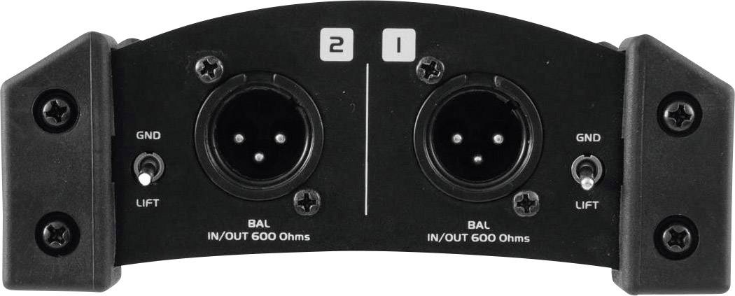 Omnitronic LH-061 PRO Passive DI Box 2-Kanal