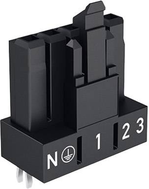 WAGO 890-865 Netz-Steckverbinder WINSTA MINI Buchse, Einbau vertikal Gesamtpolzahl: 5 16A Olivgrün 100St.