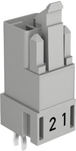 WAGO 890-812 Netz-Steckverbinder WINSTA MINI Stecker, Einbau vertikal Gesamtpolzahl: 2 16 A Schwarz