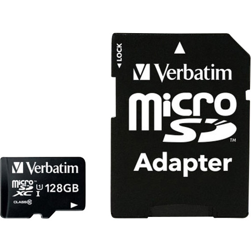 Verbatim Premium microSDXC-Karte 128GB Class 10 inkl. SD-Adapter