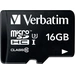 Verbatim PRO microSDHC-Karte 16GB Class 10, UHS-I, UHS-Class 3 inkl. SD-Adapter Verbatim PRO microSDHC-Karte 16GB Class 10, UHS-I, UHS-Class 3 inkl. SD-Adapter