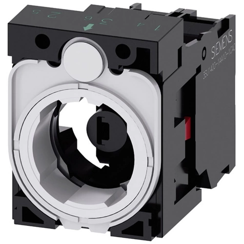 Siemens 3SU1501-1AG20-1CA0 Kontaktelement, LED-Element mit Adapter 1 Öffner Rot 24V DC/AC 1St. Siemens 3SU1501-1AG20-1CA0 Kontaktelement, LED-Element mit Adapter 1 Öffner Rot 24V DC/AC 1St.