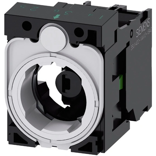 Siemens 3SU1501-1AG60-1BA0 Kontaktelement, LED-Element mit Adapter 1 Schließer Weiß 24V DC/AC 1St. Siemens 3SU1501-1AG60-1BA0 Kontaktelement, LED-Element mit Adapter 1 Schließer Weiß 24V DC/AC 1St.