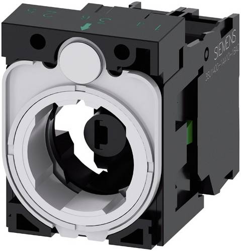 Siemens 3SU1501-1AG40-1BA0 Kontaktelement, LED-Element mit Adapter 1 Schließer Grün 24 V DC/AC 1 St