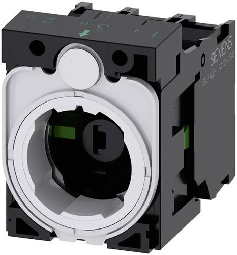 Siemens 3SU1501-1AG50-1NA0 Kontaktelement, LED-Element mit Adapter 2 Schließer Blau 24 V DC/AC 1 St
