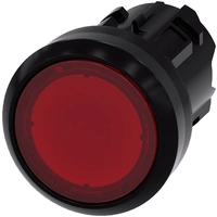 Siemens 3SU10010AB200AA0 3SU1001-0AB20-0AA0 Leuchtdrucktaster Betätiger flach, Frontring Kunststoff Siemens 3SU10010AB200AA0 3SU1001-0AB20-0AA0 Leuchtdrucktaster Betätiger flach, Frontring Kunststoff