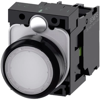 Siemens 3SU11020AB601BA0 3SU1102-0AB60-1BA0 Leuchtdrucktaster Frontring Kunststoff, Betätiger flach Siemens 3SU11020AB601BA0 3SU1102-0AB60-1BA0 Leuchtdrucktaster Frontring Kunststoff, Betätiger flach