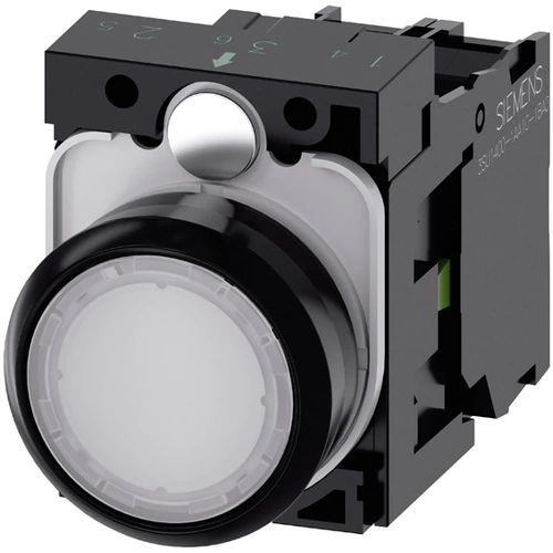 Siemens 3SU11020AB601BA0 3SU1102-0AB60-1BA0 Leuchtdrucktaster Frontring Kunststoff, Betätiger flach Siemens 3SU11020AB601BA0 3SU1102-0AB60-1BA0 Leuchtdrucktaster Frontring Kunststoff, Betätiger flach
