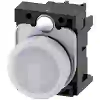 Siemens 3SU1106-6AA60-1AA0 Leuchtmelder flach Weiß 230 V/AC 1St. Siemens 3SU1106-6AA60-1AA0 Leuchtmelder flach Weiß 230 V/AC 1St.