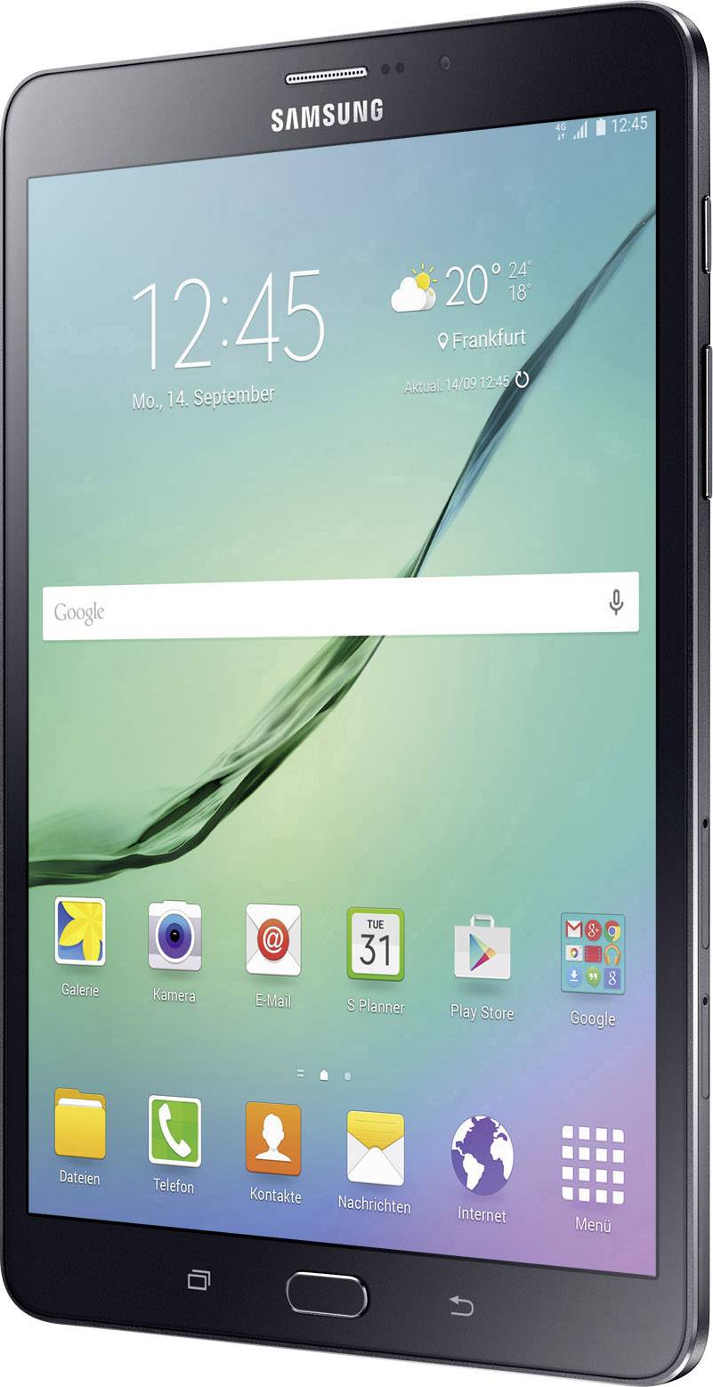 Samsung  WiFi, GSM/2G, LTE/4G, UMTS/3G 32 GB Schwarz Android-Tablet 20.3 cm (8 Zoll) 1.8 GHz  Android™ 6.0 Marshmallow 2048 x 1536 Pixel