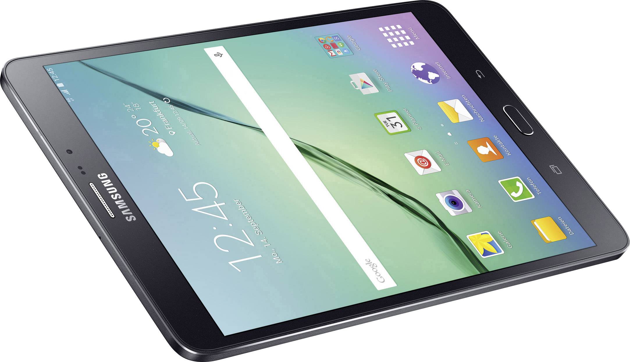 Samsung  WiFi, GSM/2G, LTE/4G, UMTS/3G 32 GB Schwarz Android-Tablet 20.3 cm (8 Zoll) 1.8 GHz  Android™ 6.0 Marshmallow 2048 x 1536 Pixel