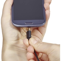 Renkforce USB-Kabel USB 2.0 USB-A Stecker, USB-Micro-B Stecker 1.00m Schwarz beidseitig verwendbarer Stecker, vergoldete Renkforce USB-Kabel USB 2.0 USB-A Stecker, USB-Micro-B Stecker 1.00m Schwarz beidseitig verwendbarer Stecker, vergoldete