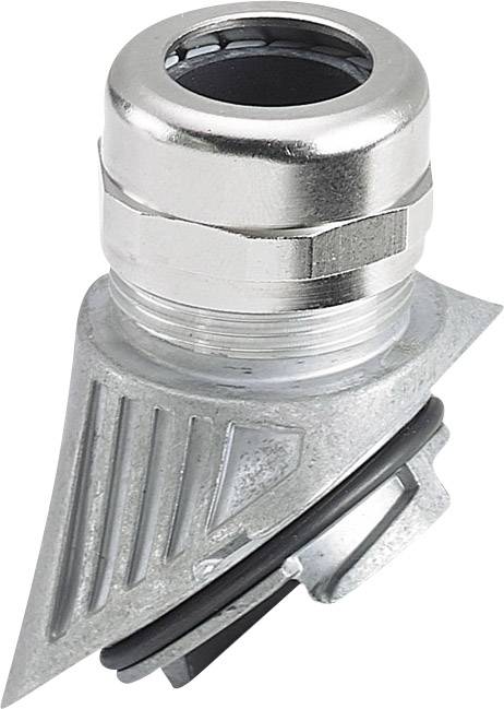 Metallische Kabelverschraubung mit silikonfreier Dichtung, geeignet für industrielle Anwendungen zur sicheren Kabelbefestigung.