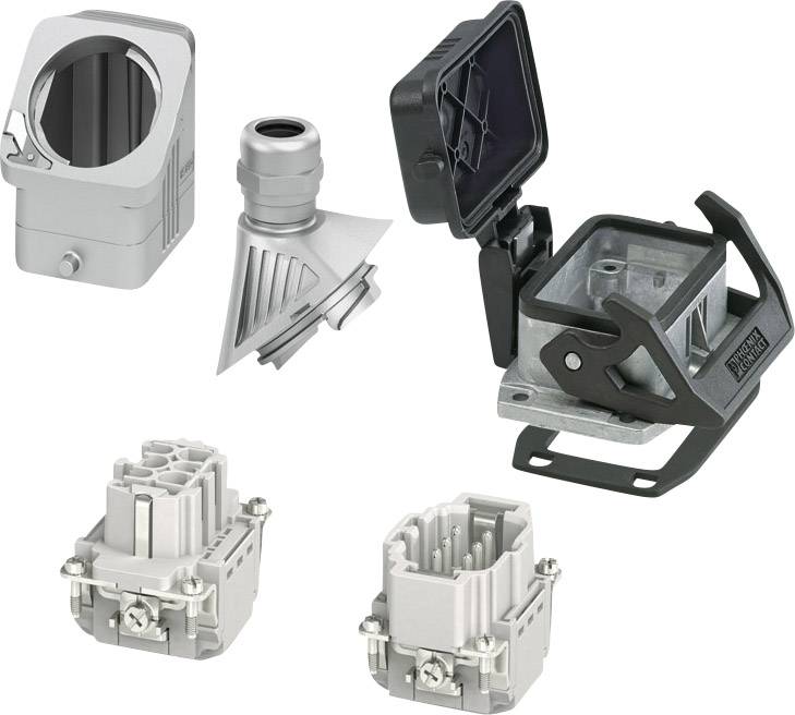 Phoenix Contact HC-EVO-B06PT-BWSC-HL-M20ELC-AL Steckverbinder-EVO-Set Serie B6 Inhalt: 1 Set