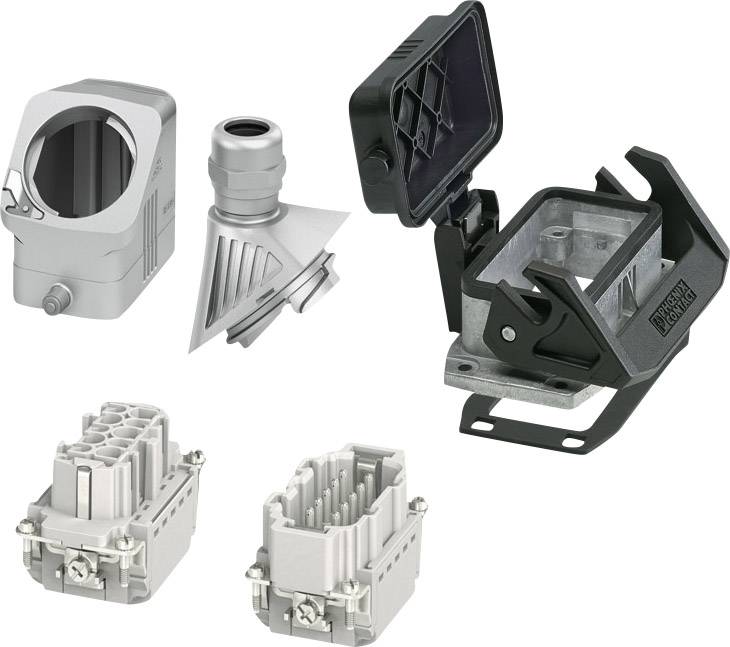 Phoenix Contact HC-EVO-B10PT-BWSC-HL-M25ELC-AL Steckverbinder-EVO-Set Serie B10 Inhalt: 1 Set