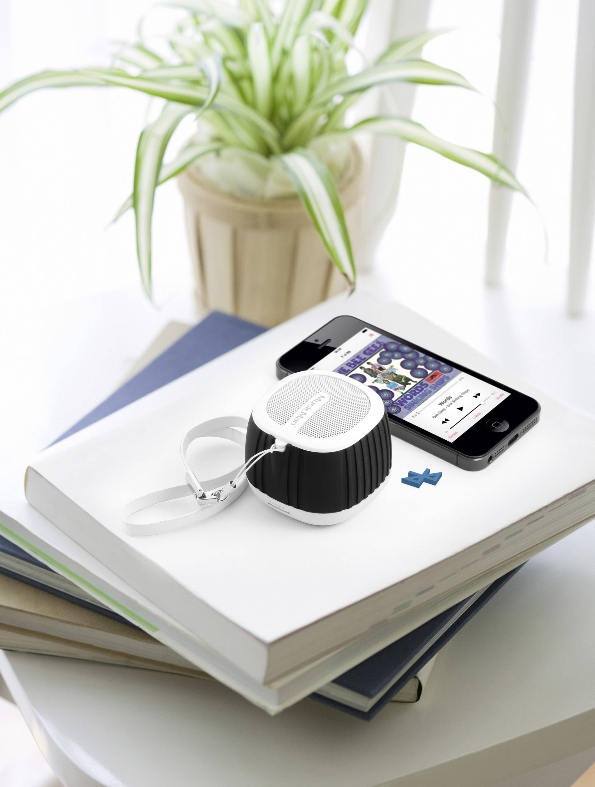 Technaxx Musicman micro X8 Bluetooth® Lautsprecher Freisprechfunktion, SD Schwarz