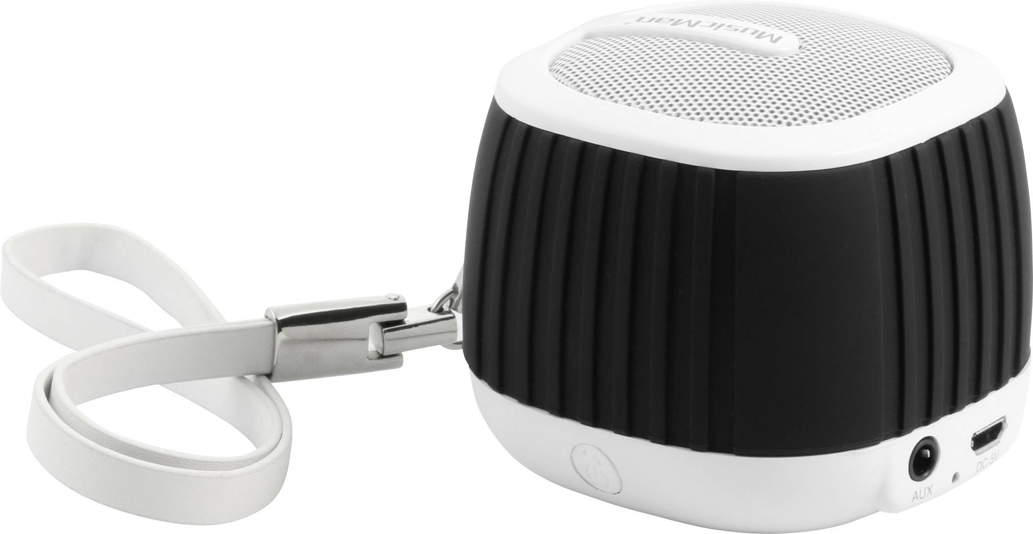 Technaxx Musicman micro X8 Bluetooth® Lautsprecher Freisprechfunktion, SD Schwarz