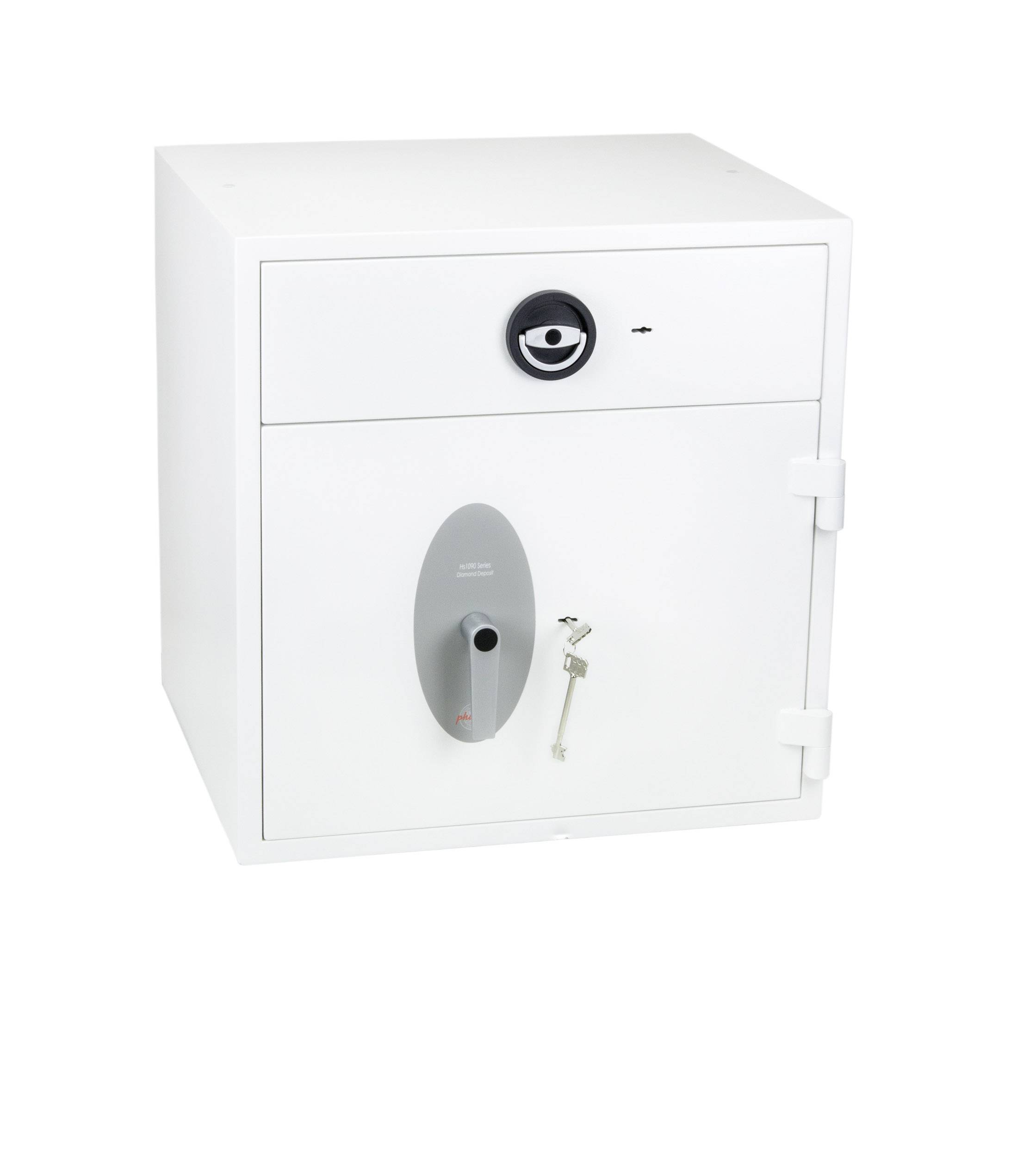 Phoenix HS1091KD Diamond Deposit Einwurftresor mit Geldeinwurfklappe Schlüsselschloss