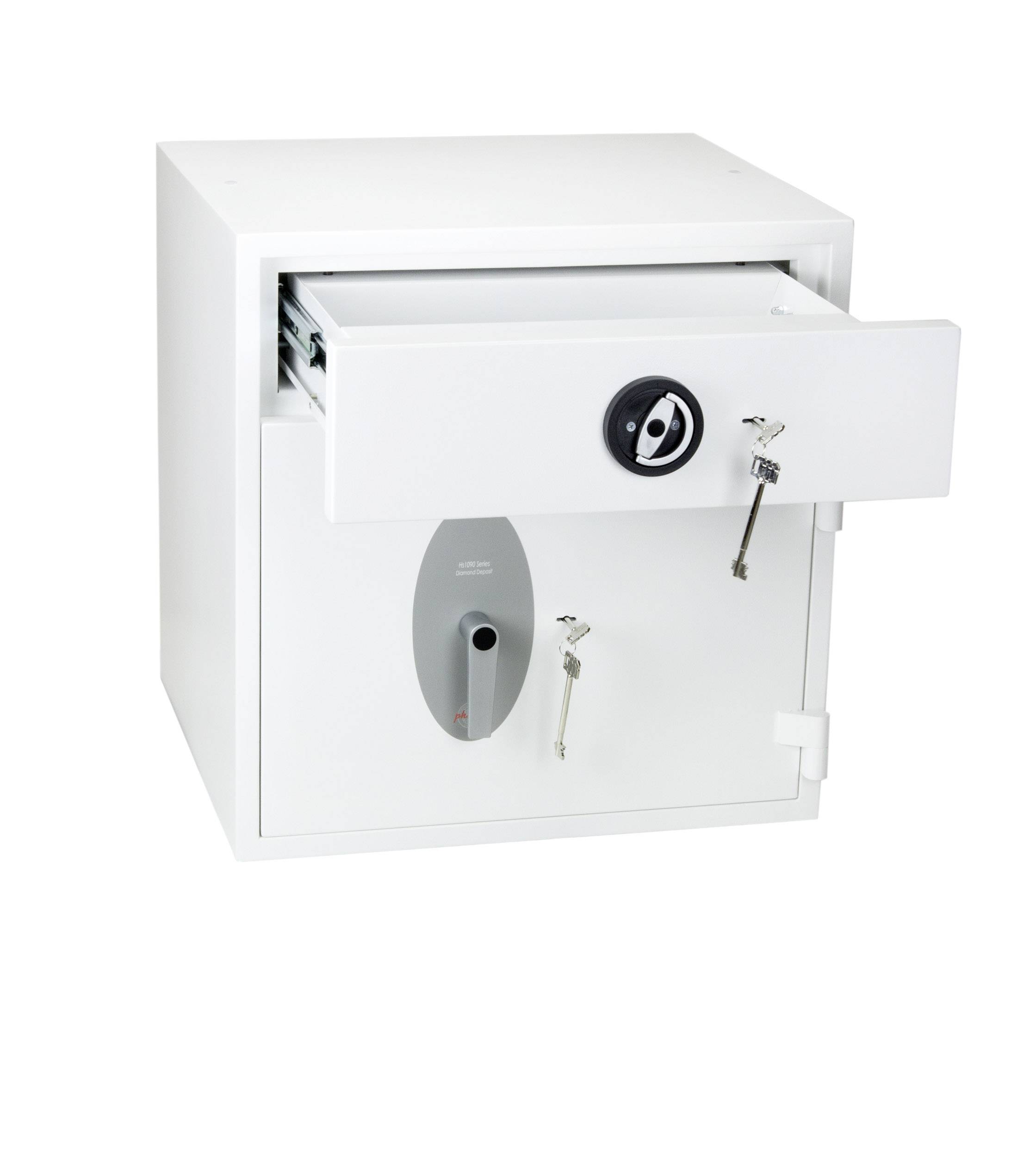 Phoenix HS1091KD-FVW Diamond Deposit Einwurftresor mit Geldeinwurfklappe Schlüsselschloss