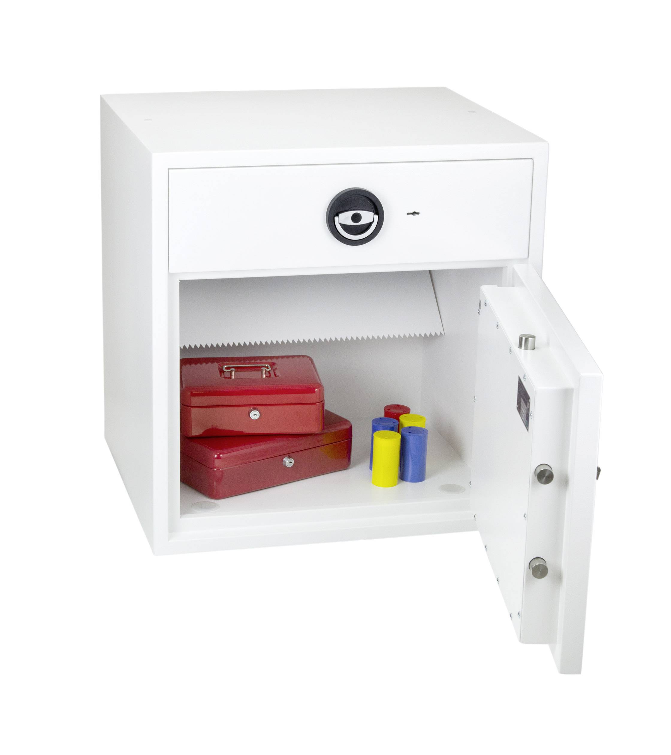 Phoenix HS1091KD Diamond Deposit Einwurftresor mit Geldeinwurfklappe Schlüsselschloss