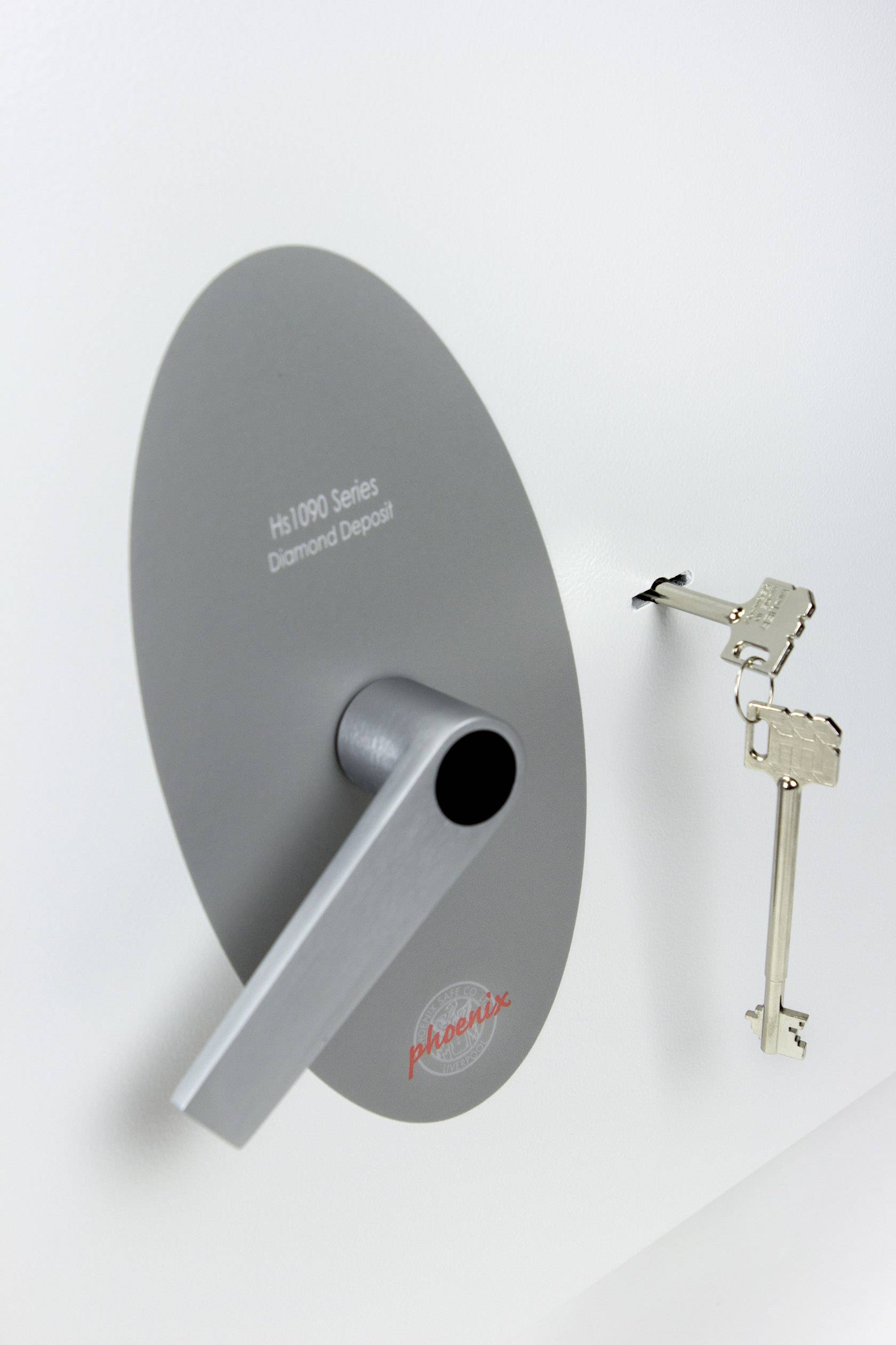 Phoenix HS1091KD Diamond Deposit Einwurftresor mit Geldeinwurfklappe Schlüsselschloss