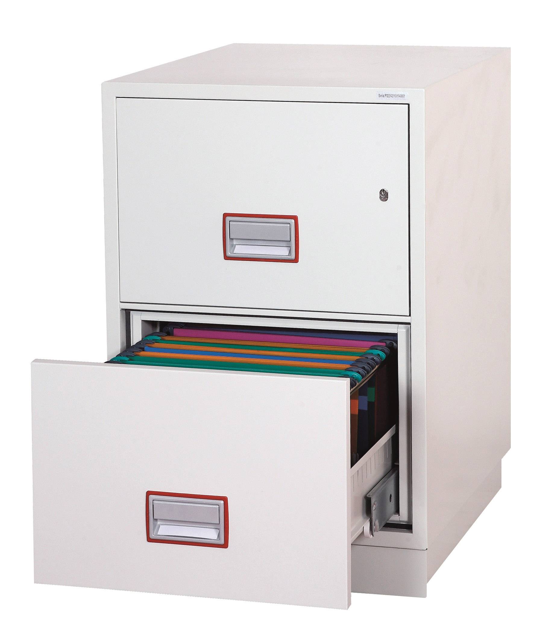 Phoenix FS2262K World Class Vertical Fire File Feuerschutztresor feuerfest, wasserabweisend Schlüsselschloss