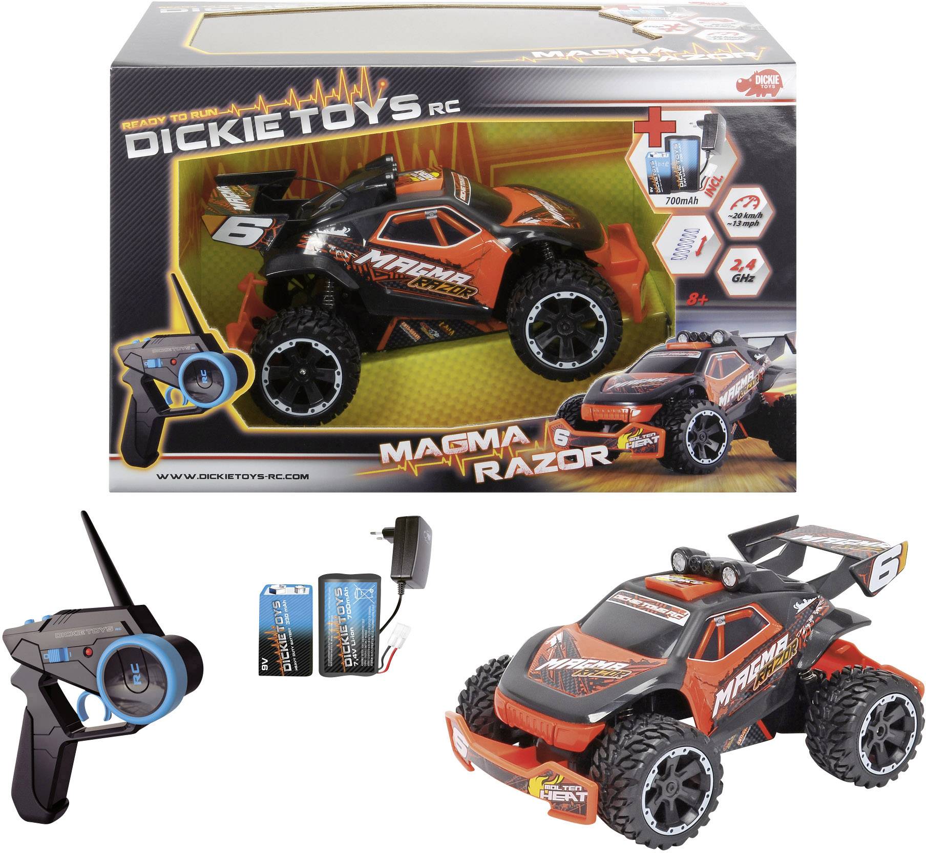 ELEKTRO AUTOMODELL MAGMA RACER RTR