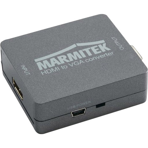 AV Convertisseur [HDMI - VGA, Jack] 1920 x 1080 Pixel Marmitek Connect HV15