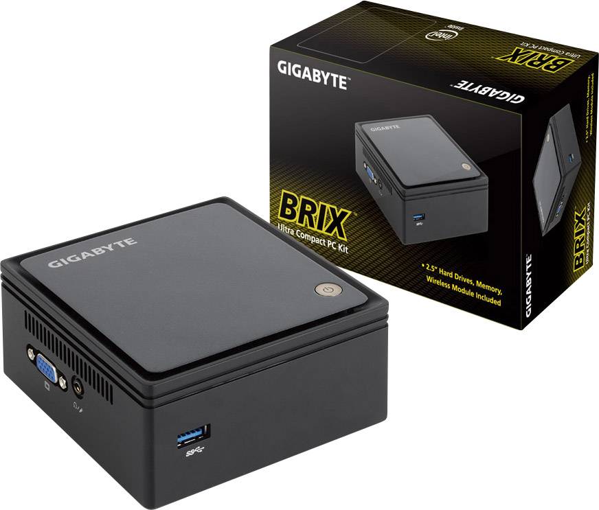 Gigabyte GB.BXACE-3150 Barebone mit CPU Intel® Celeron® N3150 4 x 1.60 GHz / max. 2.05 GHz