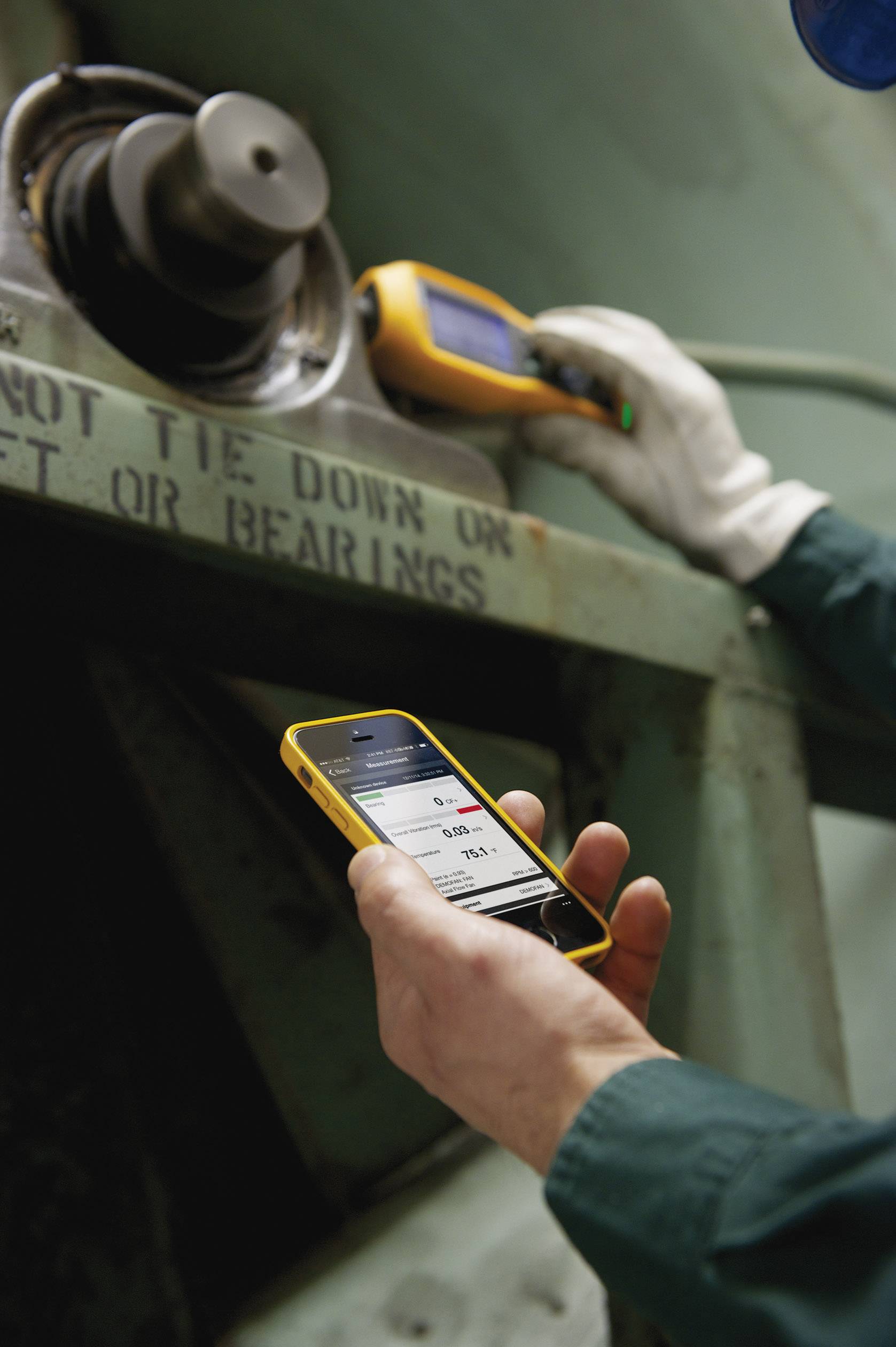 Fluke 805 FC/805 ES Vibrationsmessgerät ± 5%