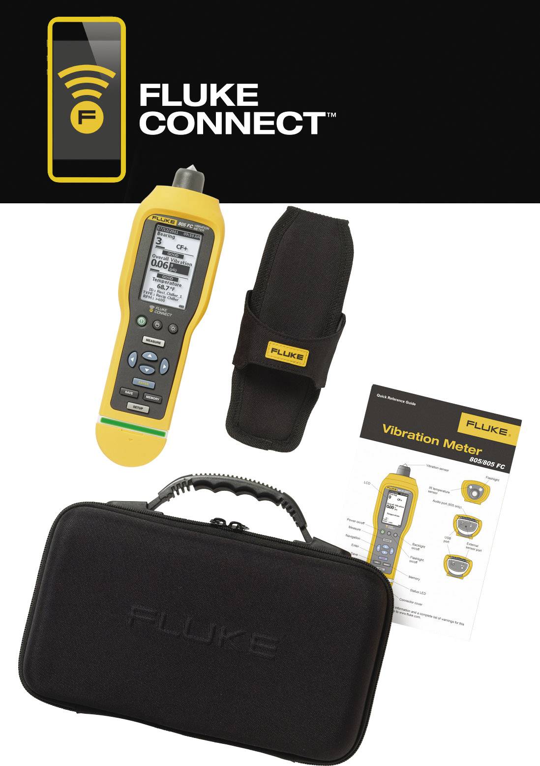 Fluke 805FC Vibrationsmessgerät ± 5%