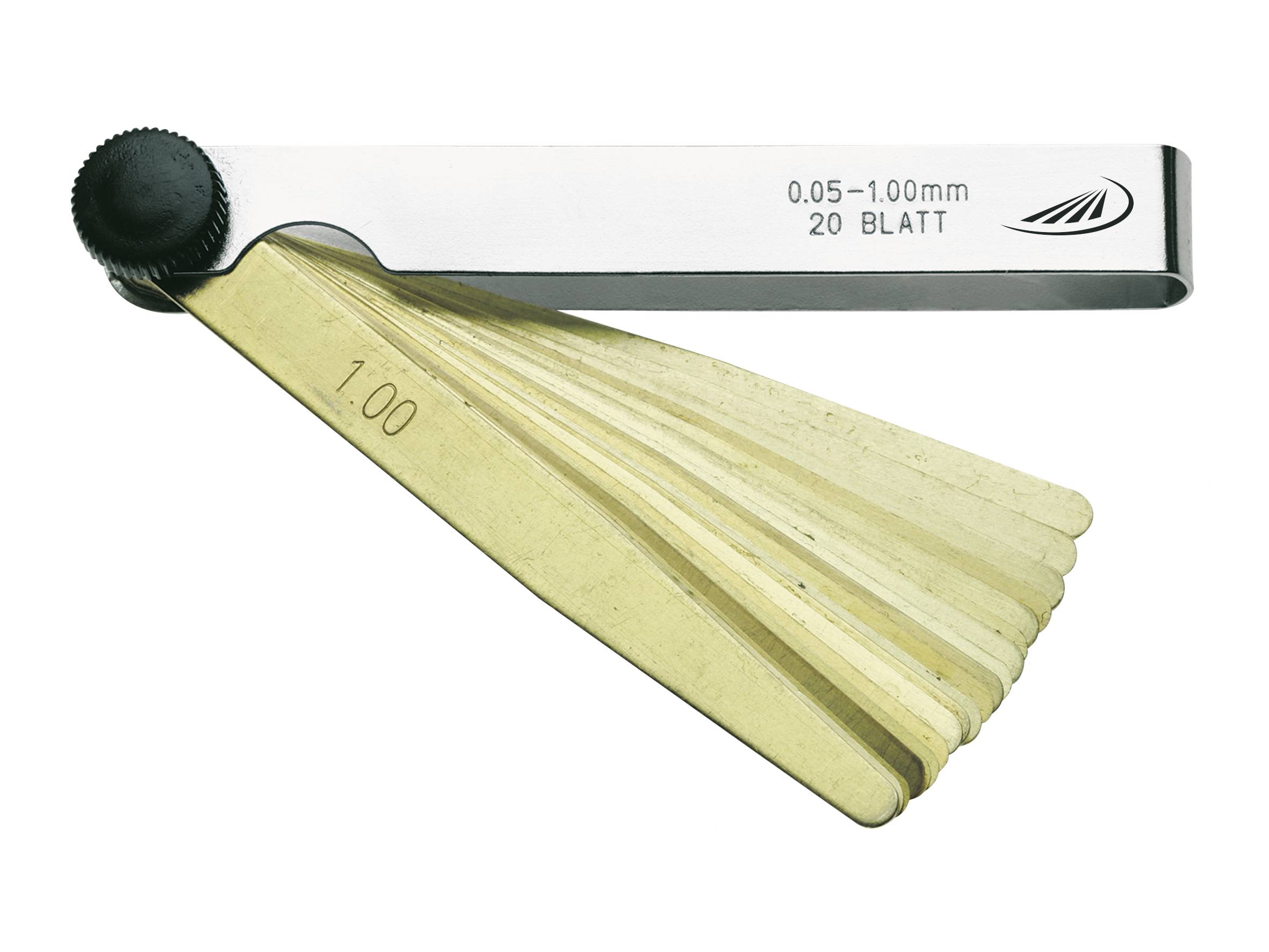 Helios Preisser 0607403 Fühlerlehre 0.05 - 1mm Anzahl Blätter: 20