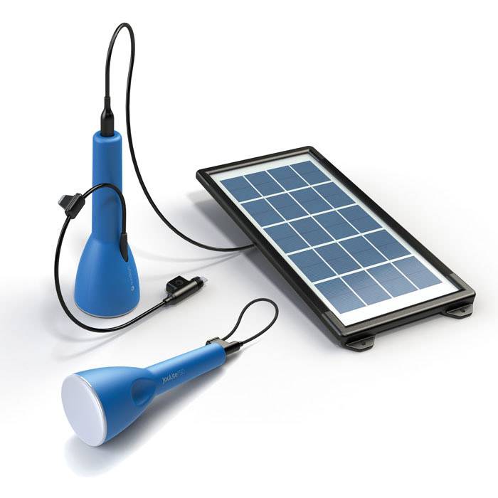 Sundaya 3486 JouLite 150 KIT2 LED Camping-Leuchte 150lm solarbetrieben, akkubetrieben, über USB 95g Grün, Weiß