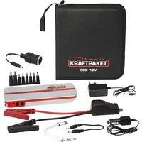 DINO KRAFTPAKET Schnellstartsystem 136102 Starthilfestrom (12 V)=300 A 12 V-Ausgang 2x, USB-Steckdo DINO KRAFTPAKET Schnellstartsystem 136102 Starthilfestrom (12 V)=300 A 12 V-Ausgang 2x, USB-Steckdo