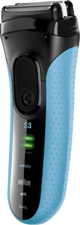 Braun Series 3 3040 s 3040s Folienrasierer Schwarz, Blau