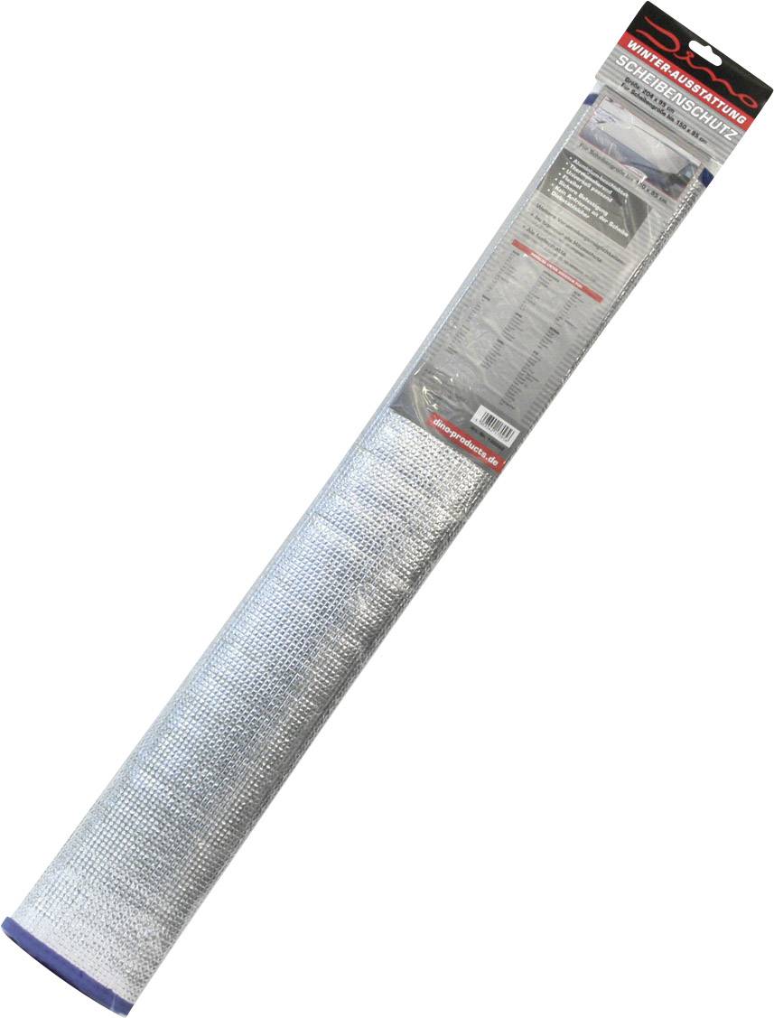 Rolle Aluminiumgewebe mit Etikett 'Sichtschutzgewebe', silbrig, rechteckig verpackt, in Plastikummantelung.