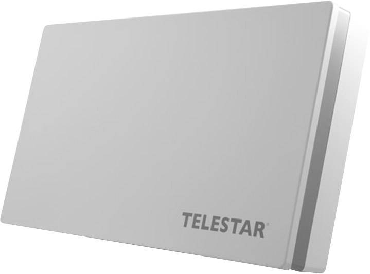 Telestar Digiflat 1 Flachantenne SAT Antenne Hellgrau