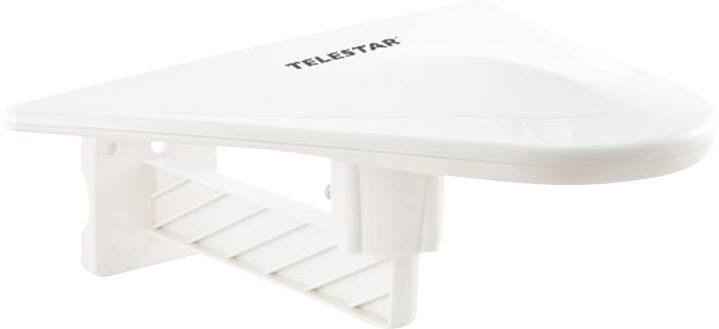 Telestar Antenna 10 Aktive DVB-T/T2-Dachantenne Außenbereich Verstärkung: 51 dB Weiß